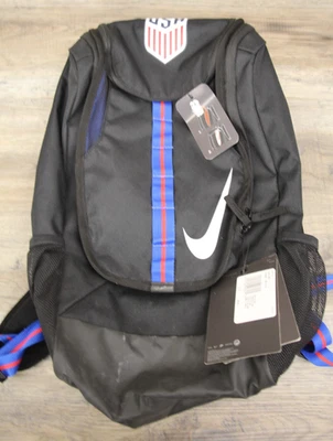 Mochila Nike Allegiance USA Shield negra equipo de fútbol compacta 100 % poliéster Foto 1 de 4