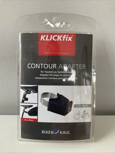 RIXEN & KAUL KlickFix Contour Seat Post Adaptor Black - Picture 1 of 2