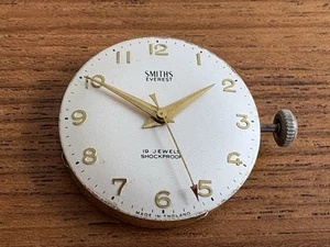 Calibre Smiths Everest, rostro y manos. Funcionando.  Sin probar. 28mm - Imagen 1 de 6