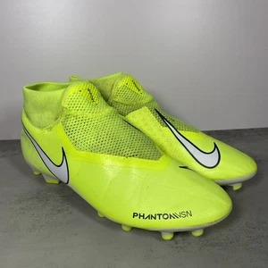 Nike Phantom VSN Academy DF FG/MG Fußballschuhe gelb Herren Größe 10,5 - Bild 1 von 11