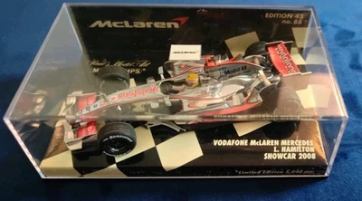 Lewis Hamilton Minichamps Showcar 2008 McLaren Mercedes 1:43  - Immagine 1 di 4