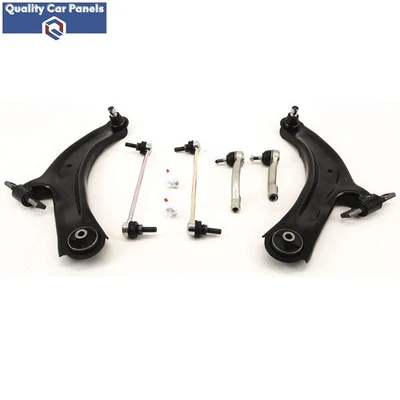 Front Lower Wishbones Arms Drop Links Track Rod Ends For Nissan Qashqai J10 - Image 1 of 4