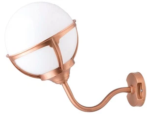 Außenwandlampe Kupfer aus Messing Hof Balkon Vintage elegant IP43 ALONNISOS - Bild 1 von 1