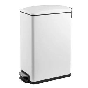 Innovaze 12.9 Gal Slim Stainless-Steel Matt Black Step-on kitchen Trash Can - Picture 1 of 22