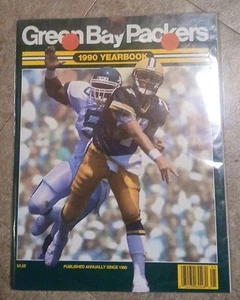 Green Bay Packers 1990 Yearbook Unread SEALED Near Mint - Picture 1 of 3