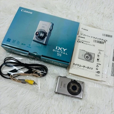 Canon IXY DIGITAL 55 Compact Digital Camera 5MP Tested from Japan - Image 1 of 4