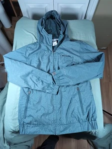 Columbia Women Meadow Gate Omni-Shade Sun Protection Jacket Denim Blue - Size M - Picture 1 of 15