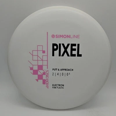 Axiom Electron Pixel Simon Line 2025 Gyropalooza Exclusive White/White/Pink 172g - Image 1 of 3