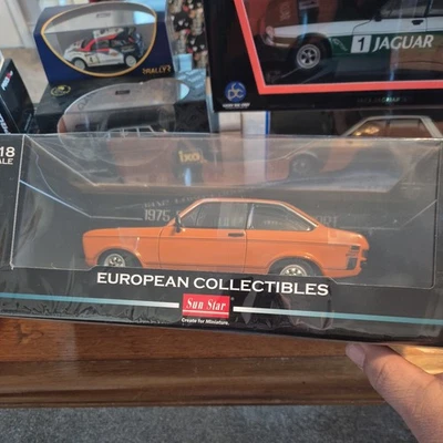SunStar Ford Escort Mk2 1975 Sport Signal Orange 4630R 1:18 Scale Model - Image 1 of 2