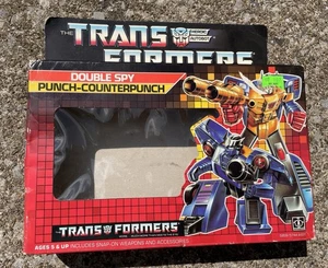 Double Spy Punch-Counterpunch Empty Box Only 1987 G1 Transformers Counterpunch - Picture 1 of 8
