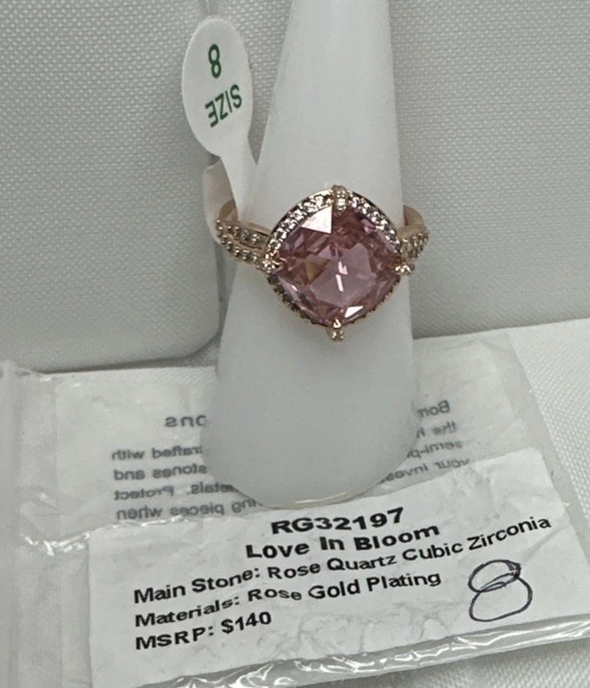 Ring Bomb Party RG32197 Love in Bloom sz 8 RG  - Image 1 of 1