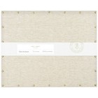 Sugar Paper Essentials 16"x20" Fabric Pin Board: Wall Mount Bulletin Board Flax