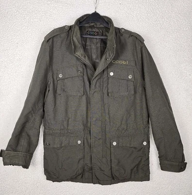 COOGI Size 2X/XXL Men's Dark Green Tactical Jacket Coat - Image 1 of 4