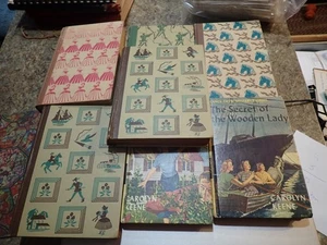 Vintage lot of 8 Junior Illustrated Edition Whitman Nany Drew Childrens Classics - Imagen 1 de 9