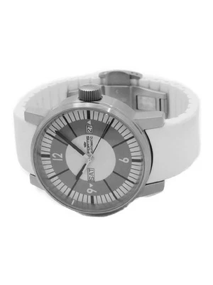 Reloj de pulsera automático FORTIS Spacematic 623.10.37SI02 para hombre blanco × gris acero inoxidable Foto 1 de 4