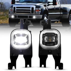 2x Front LED Fog Lights Turn Signal DRL for Ford F-250 Super Duty 2008 2009 2010 - Picture 1 of 11