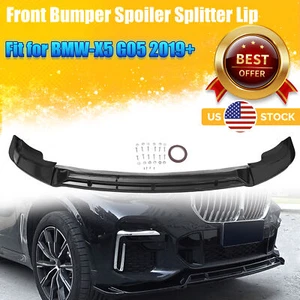 Para BMW X5 G05 M Sport 2019-2022 NUEVO parachoques delantero alerón divisor labio kit negro - Imagen 1 de 12