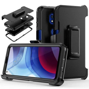 For Motorola Moto G Power 2022 Shockproof Defender Case+Belt Clip Fits Otterbox - Picture 1 of 45