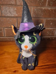 Ty Beanie Boos Plush Black Cat Pandora Halloween Witch 9” Stuffed Toy 2021 - Picture 1 of 3