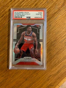 2019-20 PANINI PRIZM ADMIRAL SCHOFIELD SILVER PRIZM ROOKIE GEM MINT 10 ~ #280 - Picture 1 of 1