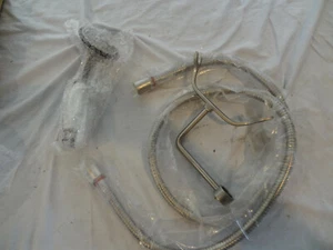 Whitehaus WH104A8-BN Showerhaus 2 3/8-inch Metropolitan Style Hand Shower with 6 - Picture 1 of 6
