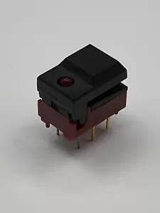 C&K MP01 BLACK Button Momentary Push Switch 4VA MAX - Picture 1 of 5