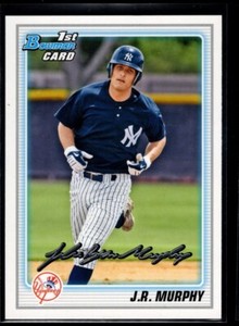 J.R. MURPHY  YANKEES  RC 1st card 2010 BOWMAN PROPECTS #BP96