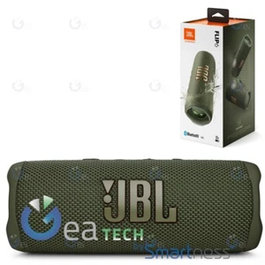 JBL FLIP 6 SPEAKER BLUETOOTH ALTOPARLANTE IMPERMEABILE WATERPROOF IP67 | VERDE - Imagen 1 de 3