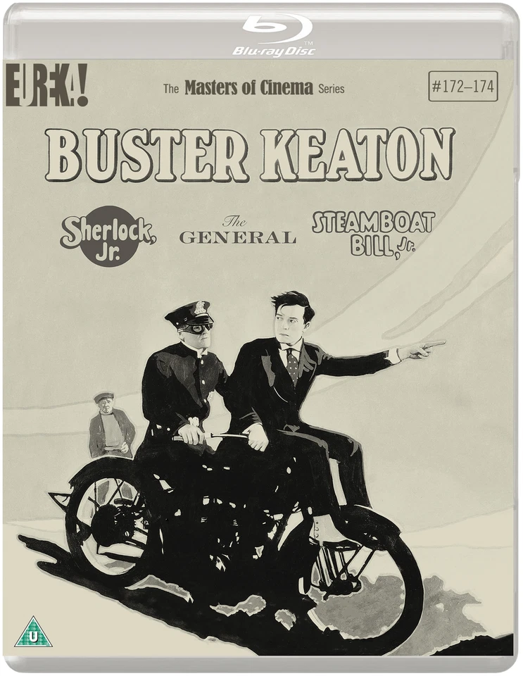 Buster Keaton - Sherlock Jr./The General/Steamboat Bill, Jr. [U] Blu-ray Box Set - Image 1 of 1