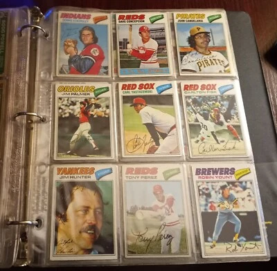  1977 TOPPS BASEBALL Singles U Pick - HOF, Rookies, Stars, Commons - all scanned - Image 1 of 3