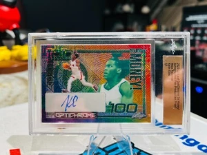 KEON ELLIS 2022 LEAF OPTICHROME 1/1 AUTO ONE OF ONE RC MOJO RAINBOW ROOKIE SP - Bild 1 von 2