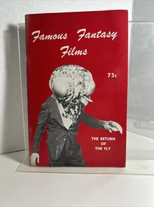 1965 FAMOUS FANTASY FILMS Magazine Horror Fanzine # 1 The Return of the Fly VGC - Picture 1 of 17