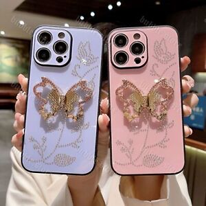 For iPhone 14 Pro Max 14 Plus 13 12 11 Luxury Girls Cover Telefono Protector