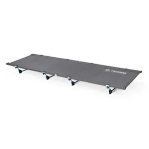 New - Helinox Lite Cot Lightweight Compact Camp Stretcher Black with Blue Frame - Picture 1 of 2