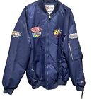 Vintage 90s Dupont NASCAR Jeff Gordon 24 Hendrick Racing Bomber Jacket Size 2X