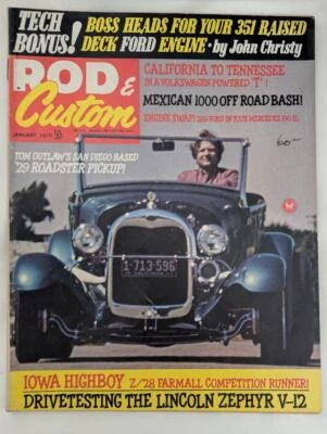 Rod & Custom Magazine January 1970  - Vol 18 No 1 - Image 1 of 2