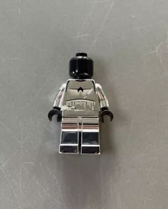 LEGO Star Wars Chrome Silver Stormtrooper Minifigure Authentic NO HELMET (Read) - Picture 1 of 4
