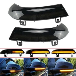 Intermitente de espejo LED intermitente negro para VW Passat Jetta Golf V 5 MK5 - Imagen 1 de 9