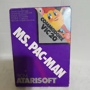 Commodore VIC-20 ms PAC-MAN with box - Picture 1 of 9