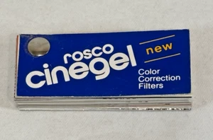 Rosco Cinegel Color Correction System Swatch Filter Book For Gels, 3 1/4"x1 1/2" - Picture 1 of 3