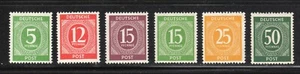 Germany 1946 SC# 534-551 - Six Different Stamps - M-NH Lot # 19 - Picture 1 of 1