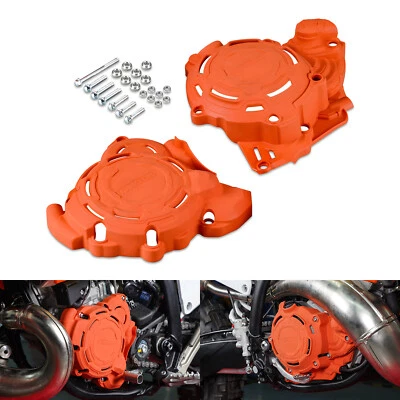 NICECNC Clutch Ignition Cover Guard Protection For KTM EXC XCW 250 300 2024-2026 - Image 1 of 4