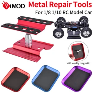 RC Car Work Stand Metal Repair Workstation 360° Adjustable For 1:8 1:10 RC Model - Picture 1 of 22