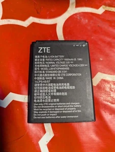 ZTE CYMBAL 2 Z2335CA OEM BATTERY | FOR ZTE CYMBAL 2 FLIP PHONE - Photo 1 sur 2