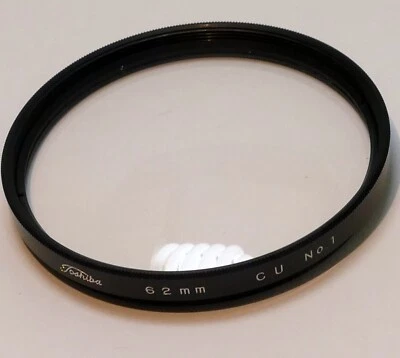 Toshiba 62mm Lens Filter CU No 1 Close-Up macro #+1 - Image 1 of 4