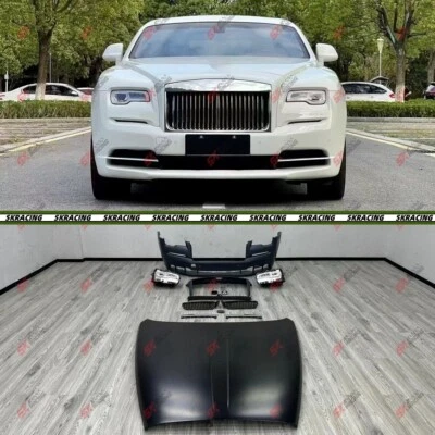 Fits Rolls-Royce Wraith 2014-2016 Front Bumper Headlight Upgrade 2020 Body Kits - Image 1 of 4