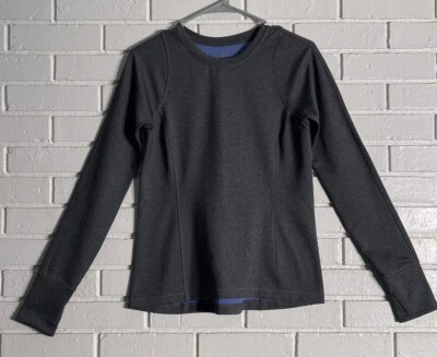 Lou & Grey Women’s Medium Collared Athletic Pullover Shirt With Thumb Holes. - Image 1 of 4