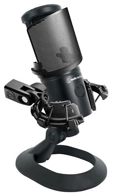 Audio Technica AT2020USB-X Recording USB Studio Microphone+Shockmount+Pop Filter - Image 1 of 4