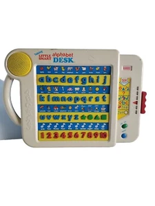Vintage 90s Vtech Talking Little Smart Alphabet Desk Learning Toy PARTS ONLY - Picture 1 of 9