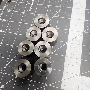 Bag of (7) 1/4” FNPT X 1 ¼” Long Couplers - Picture 1 of 8